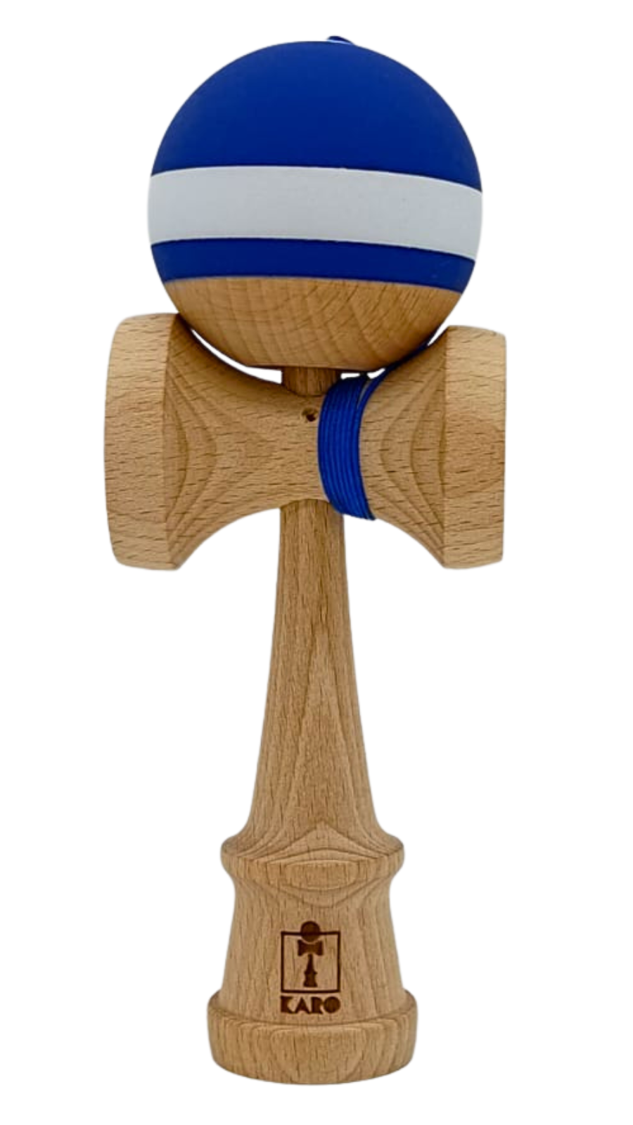 Kendama KARO Crimson Azure V2 Cupe Mari Grip Rubber