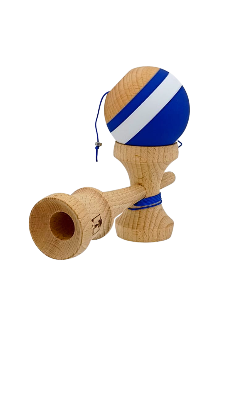 Kendama KARO Crimson Azure V2 Cupe Mari Grip Rubber - Image 2