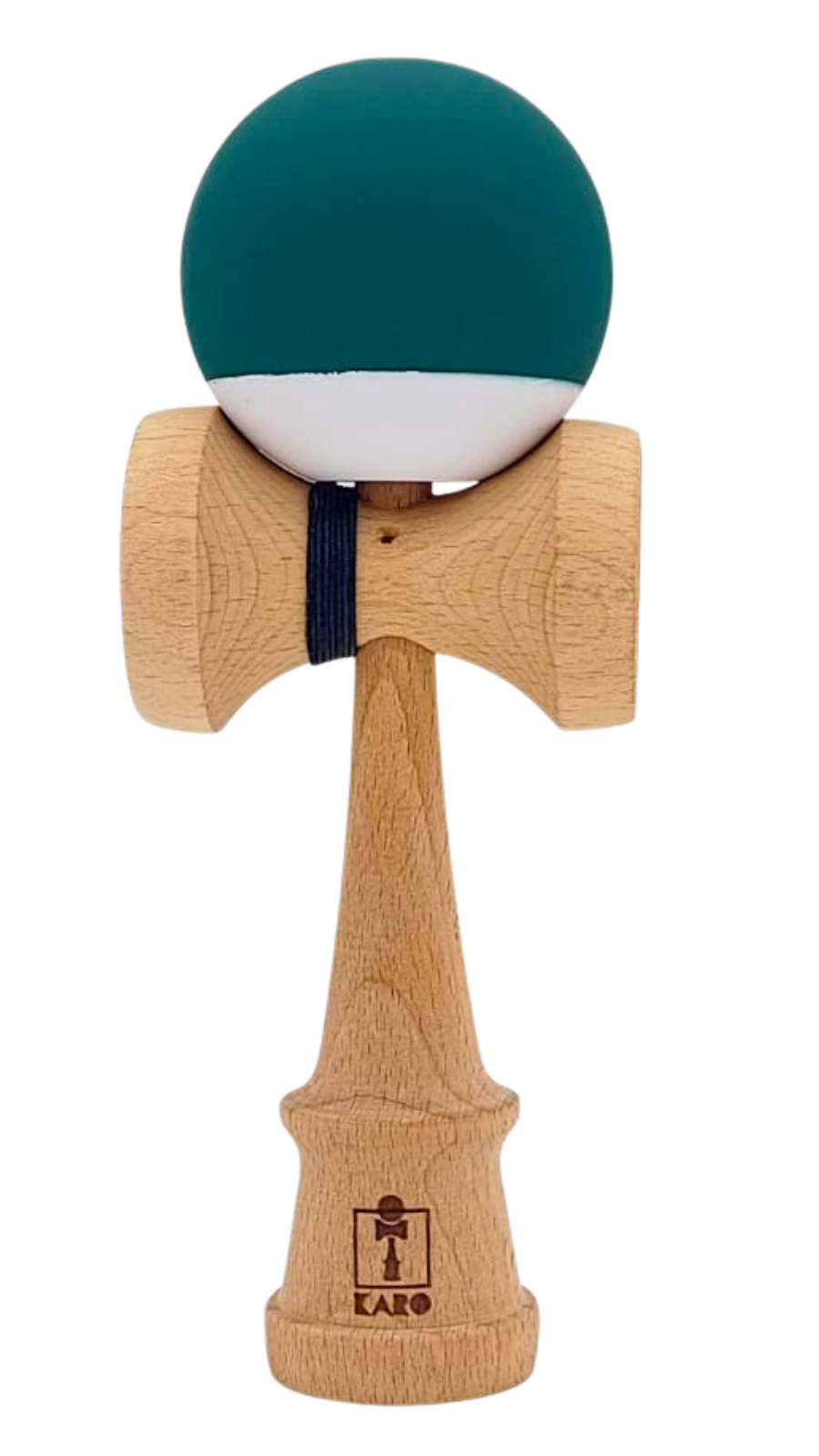 Kendama Karo Pro Fury V2 Teal Cupe Mari Grip Rubber