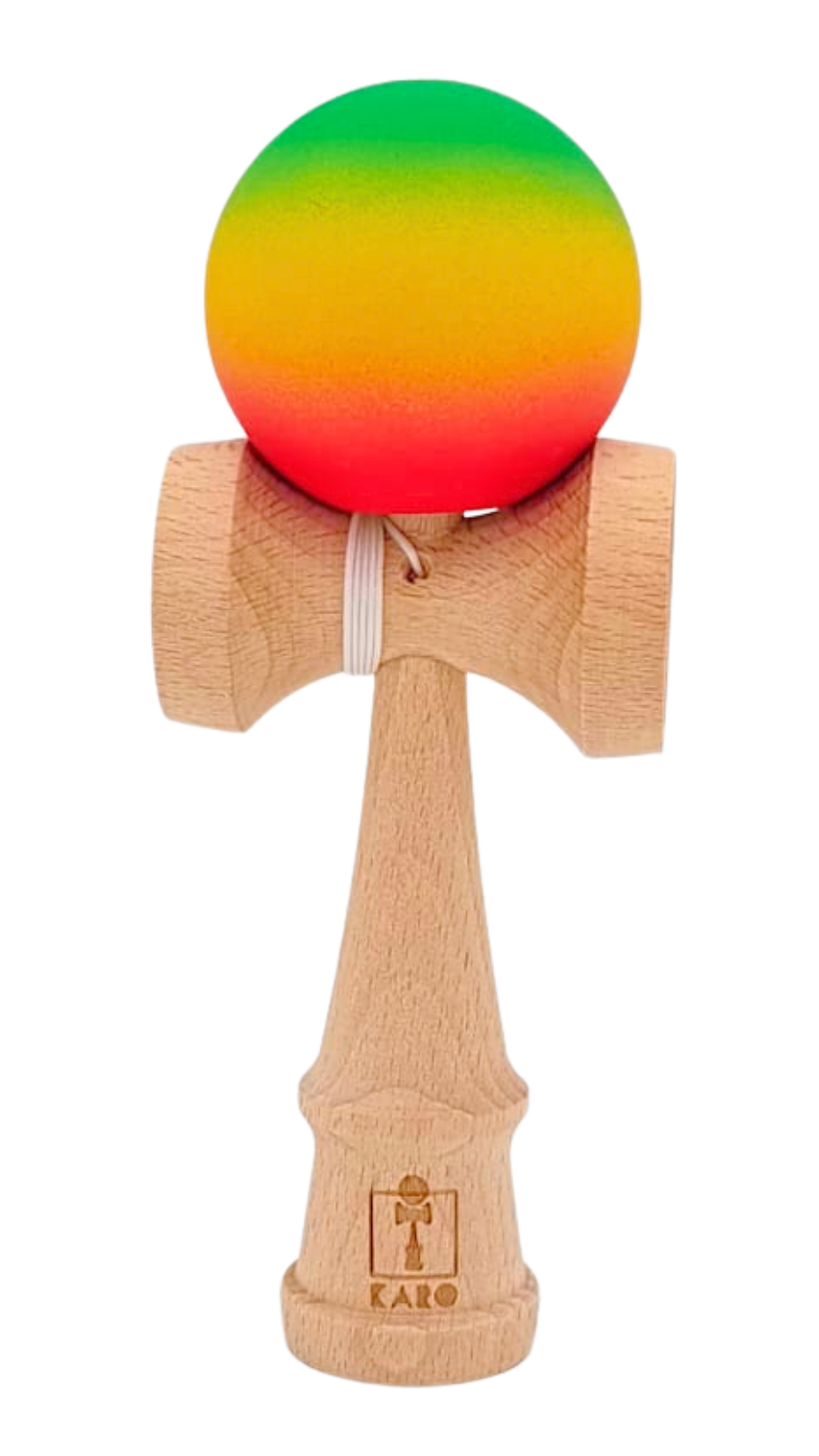 Kendama KARO Rasta Fade Fade Grip